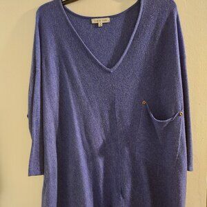 Beautiful Indigo knit Tunic